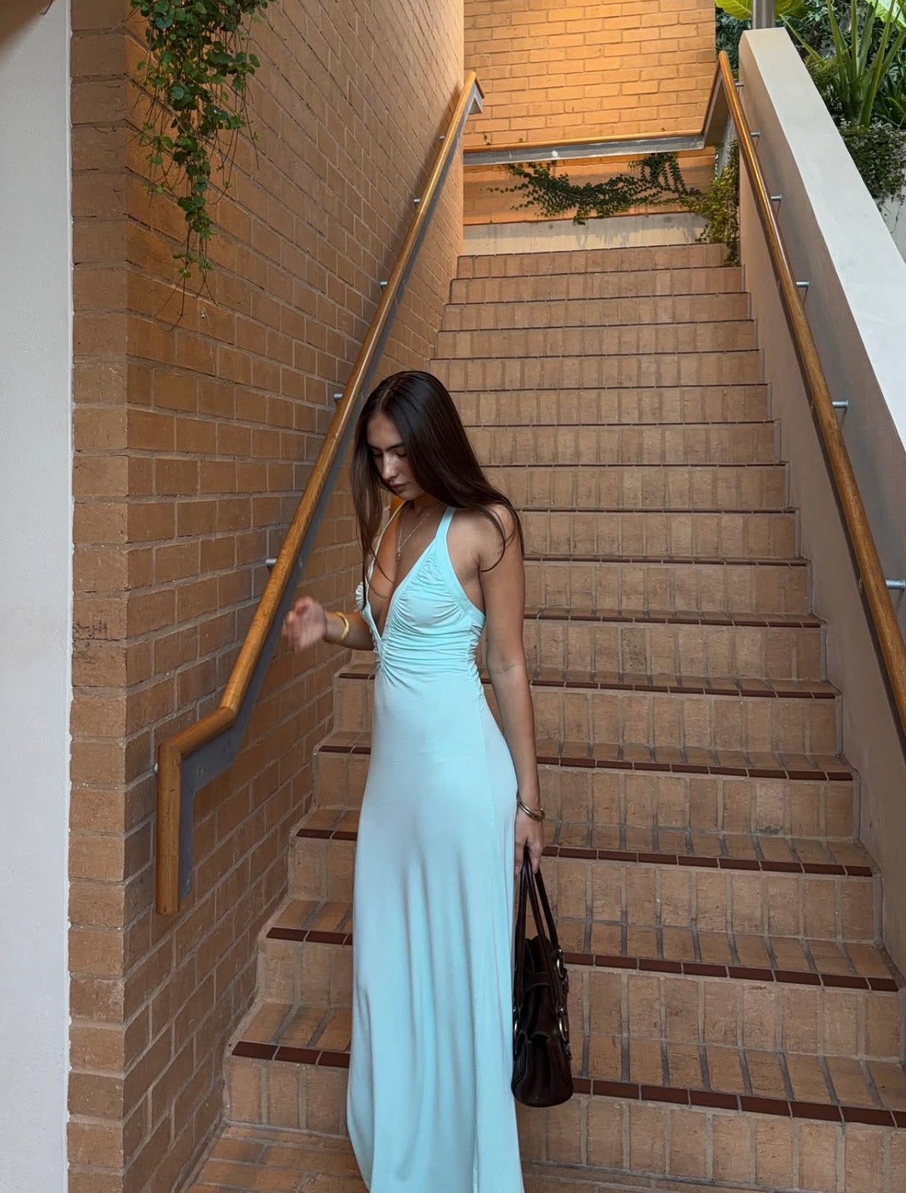 Sola Musa Angelina Maxi Dress- Aqua