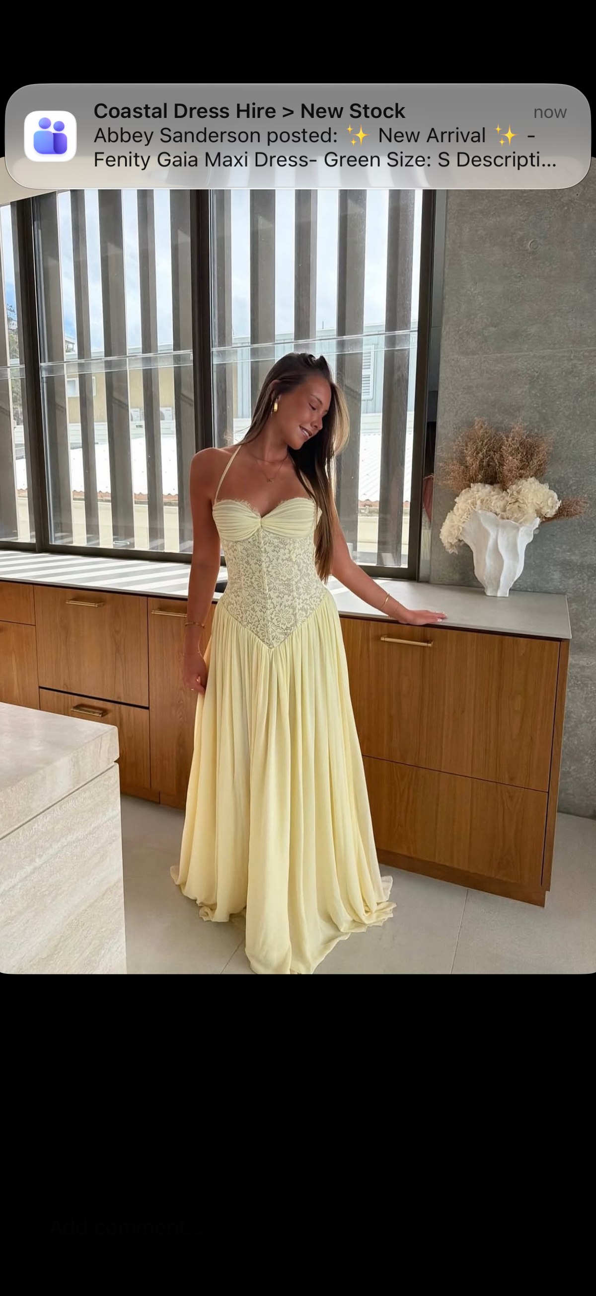 Fenity Kaye Maxi Dress- Yellow