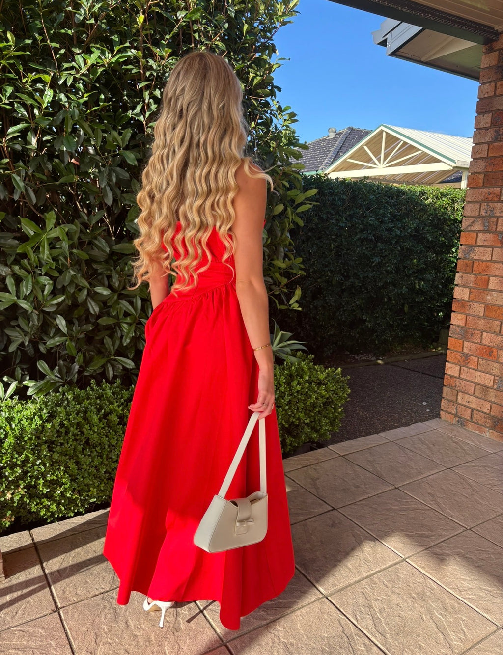 Elliatt Laurel Sleeveless Maxi Dress - Red