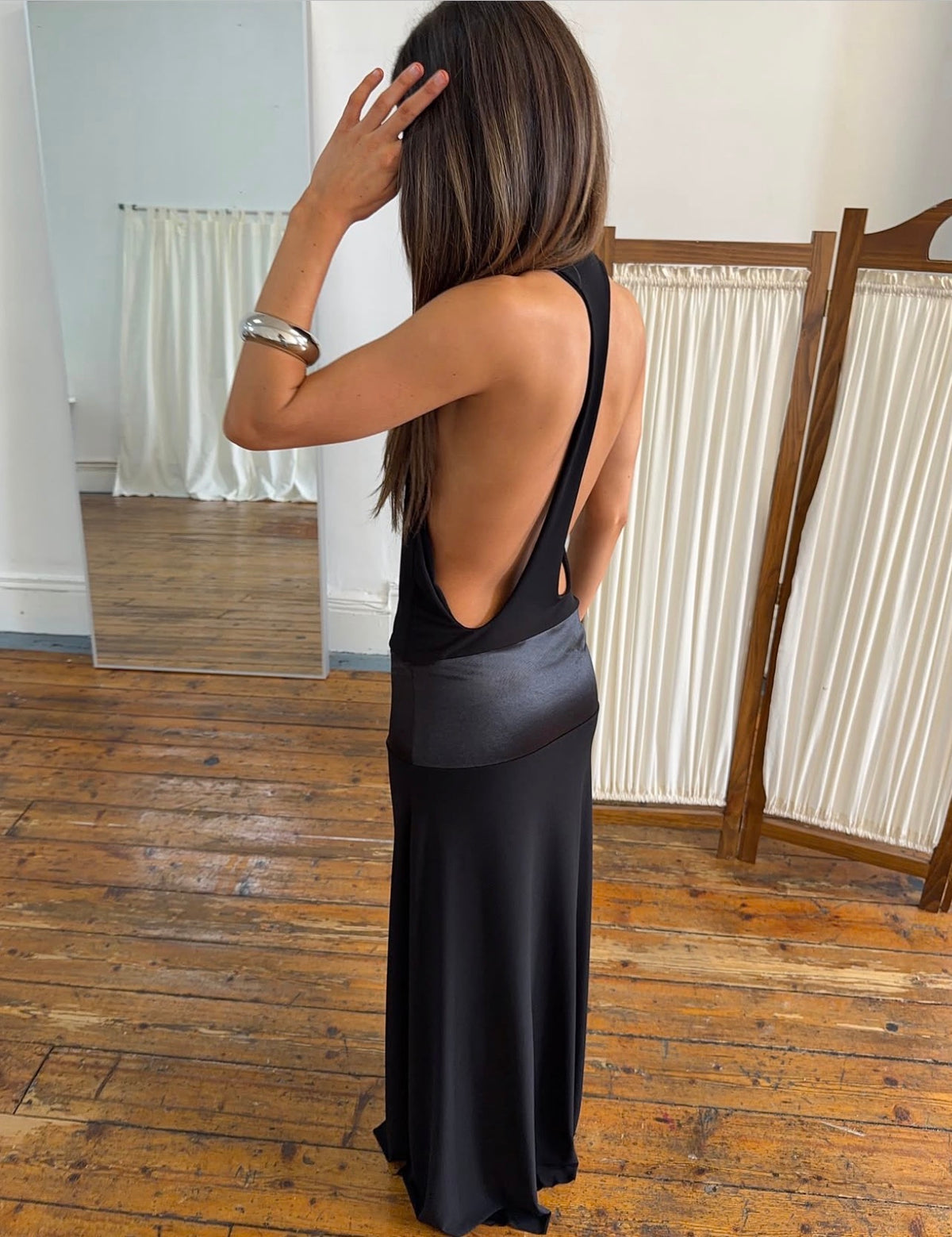 La Marie Serena Maxi Dress- Black