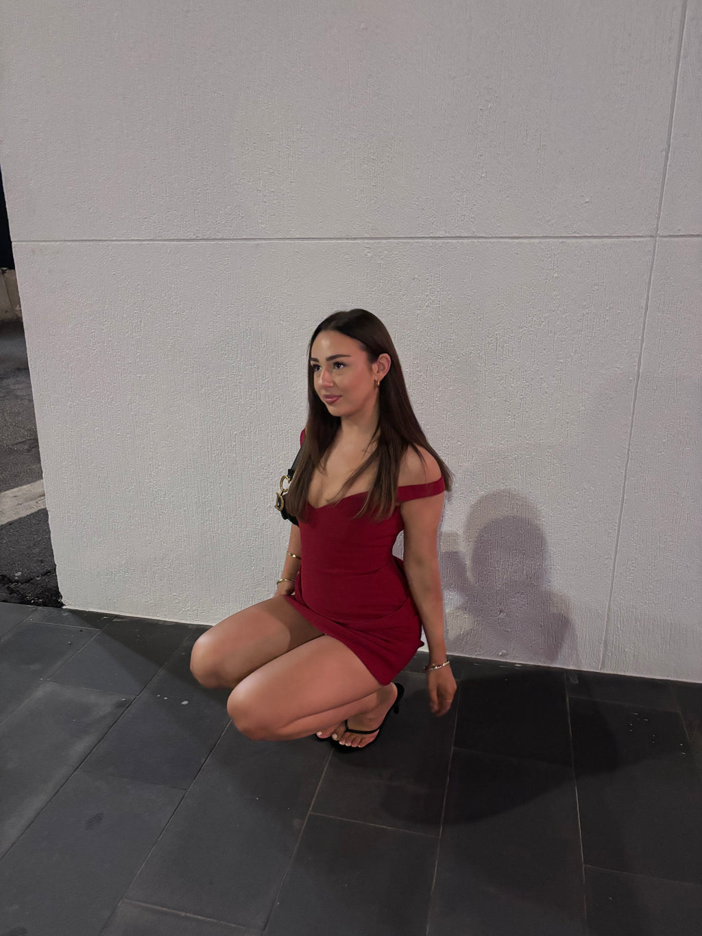 Arcina Ori Avery Mini Dress- Red