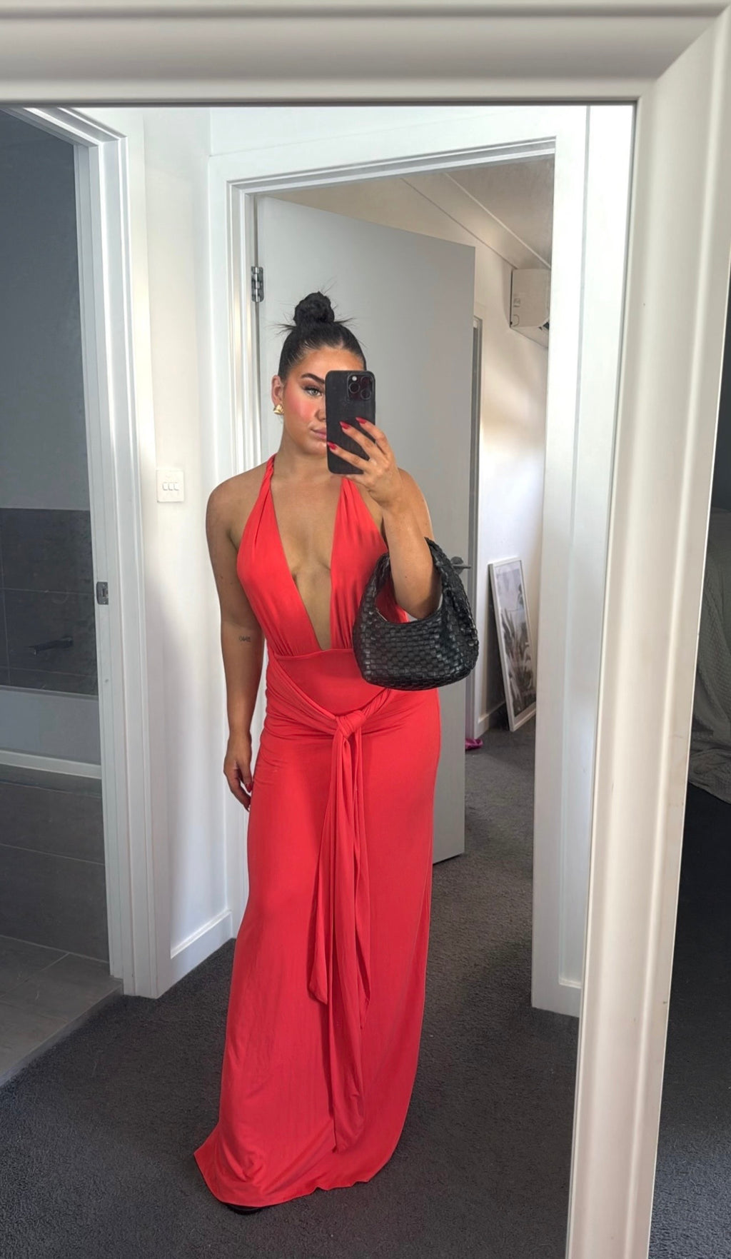 KOOKAI Jasmine Maxi Dress- Grenadine