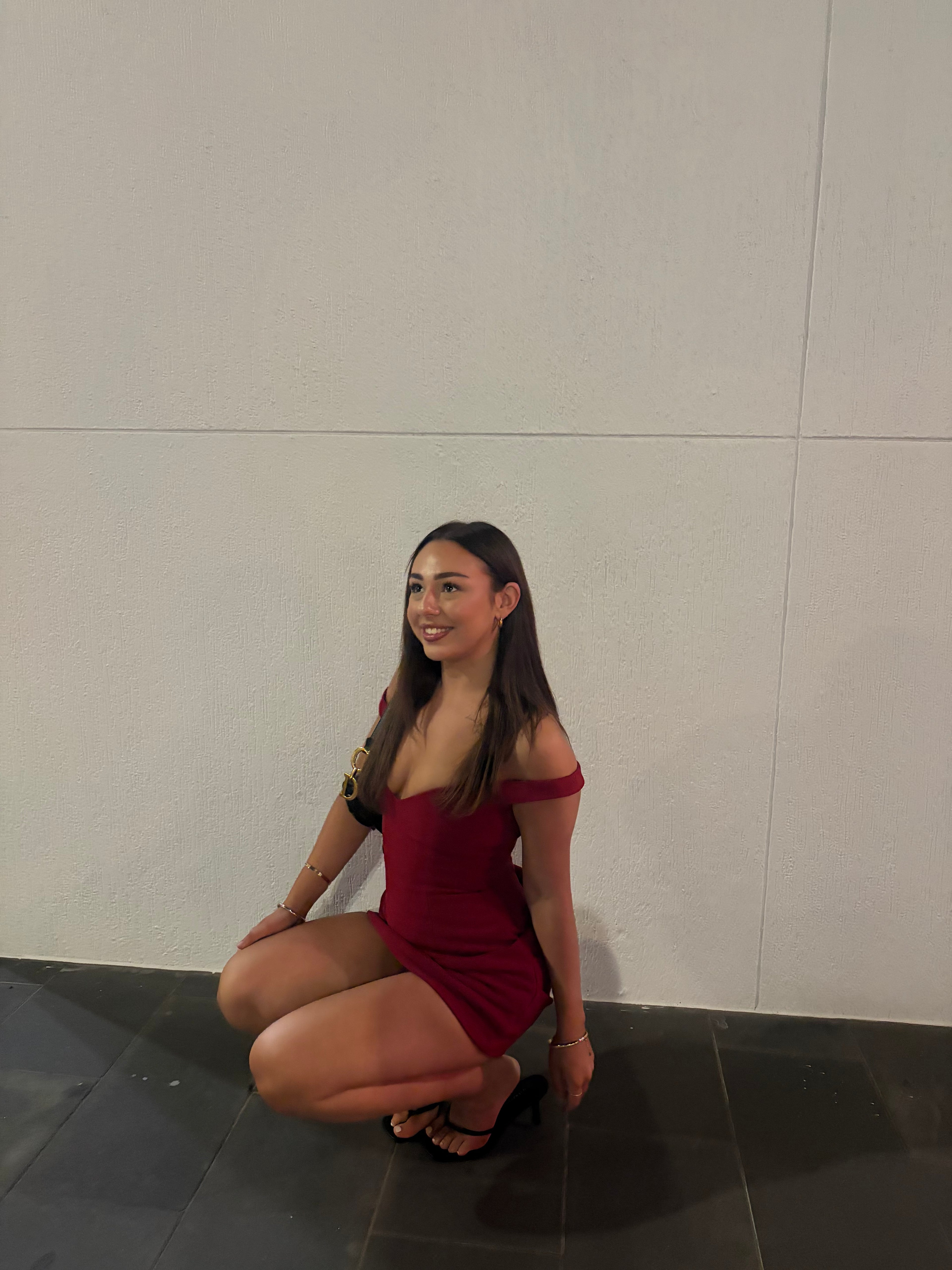 Arcina Ori Avery Mini Dress- Red