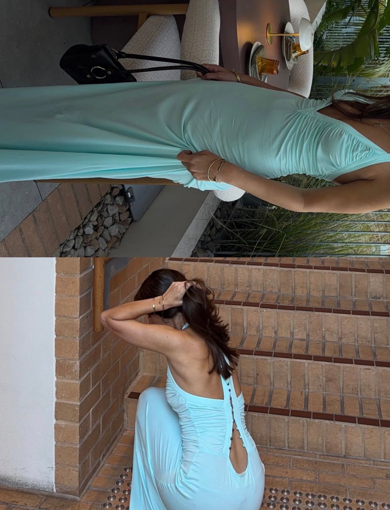 Sola Musa Angelina Maxi Dress- Aqua