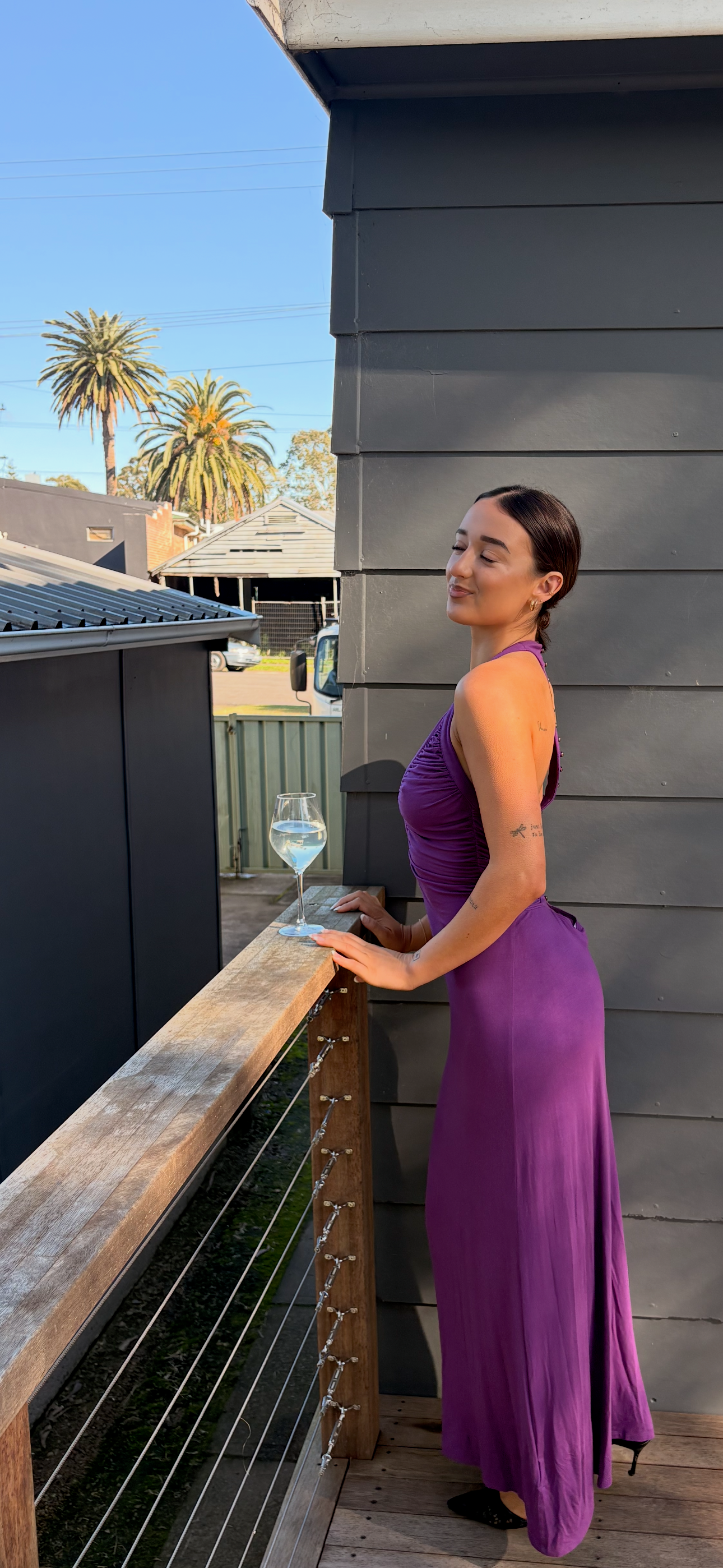 Sola Musa Angelina Maxi Dress- Uva