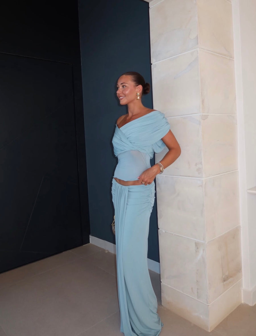 Benni Celia Maxi Dress- Powder Blue