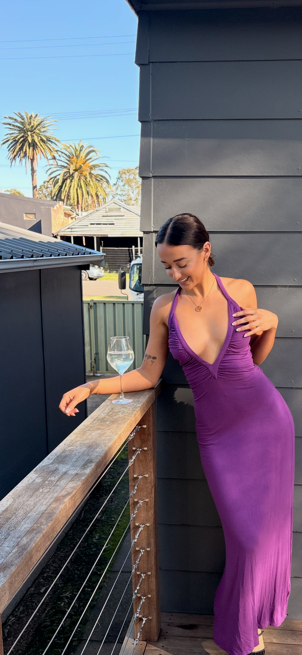 Sola Musa Angelina Maxi Dress- Uva