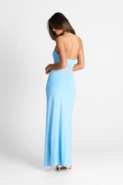 Sasha Therese Sariya Maxi Dress- Blue