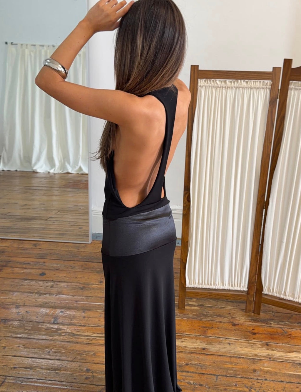 La Marie Serena Maxi Dress- Black