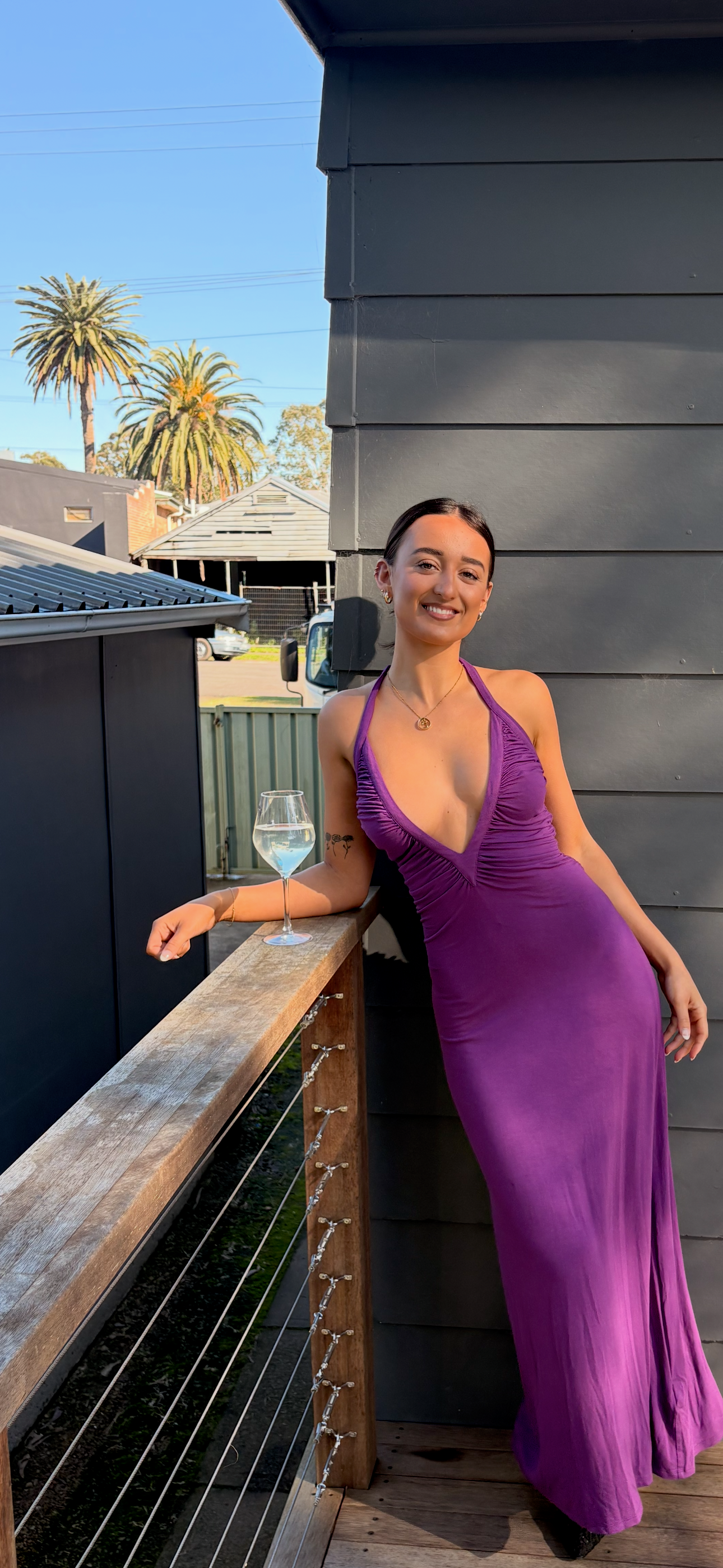 Sola Musa Angelina Maxi Dress- Uva