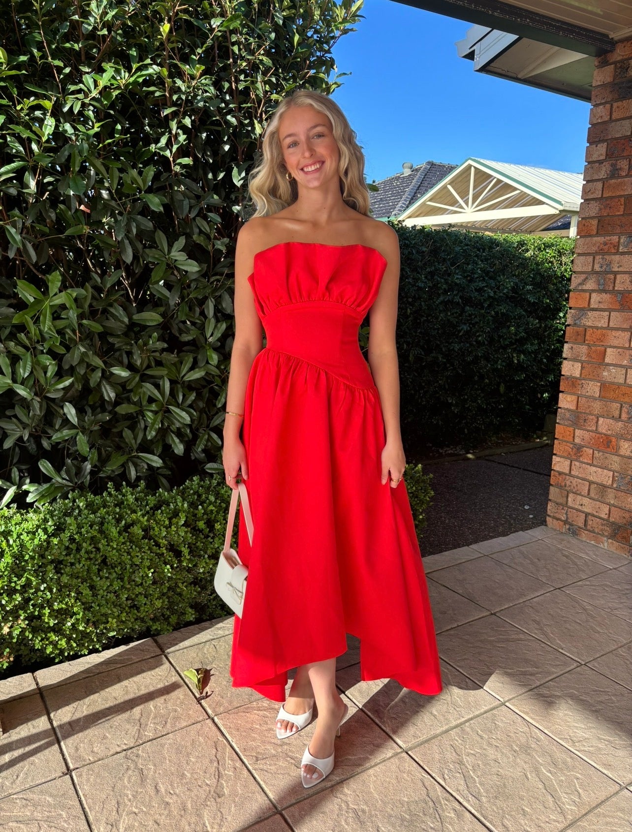 Elliatt Laurel Sleeveless Maxi Dress - Red