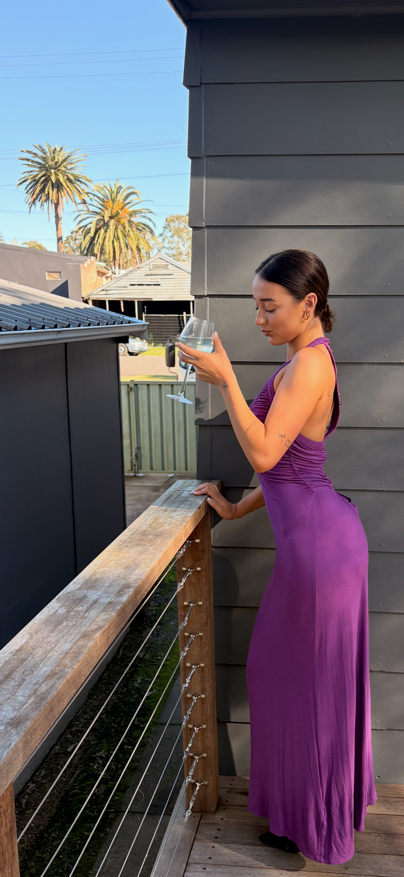Sola Musa Angelina Maxi Dress- Uva