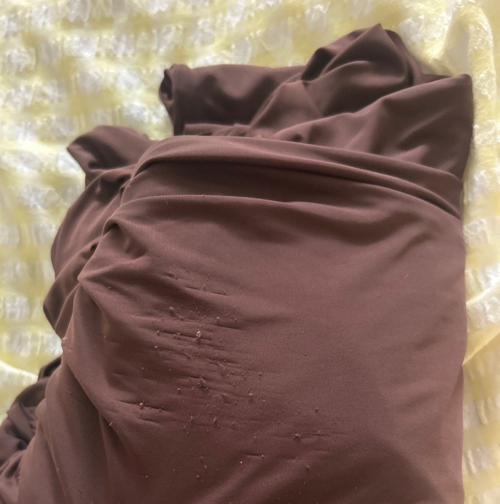 De La Vali Ravenna Mini Dress- Chocolate