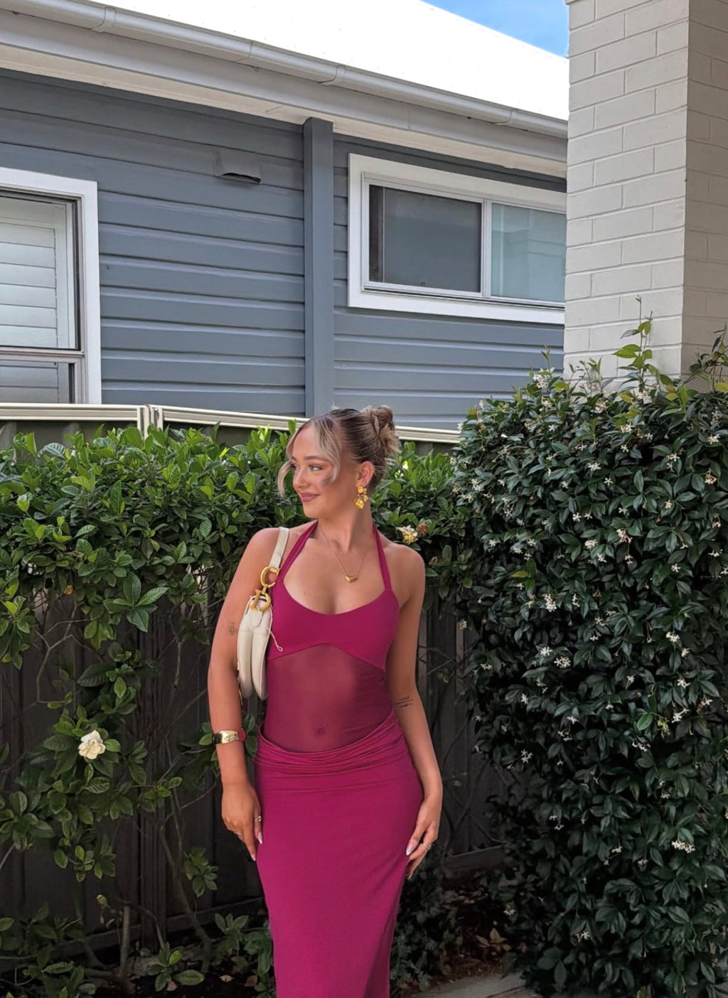 Sasha Therese Sariya Maxi Dress - Ruby
