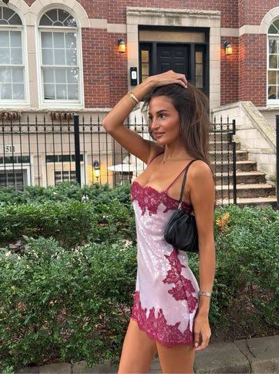 Handover Damon Mini Dress- Lilac