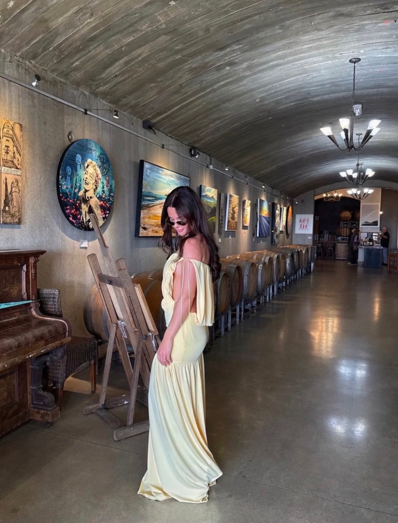 Deconduarte Solana Maxi Dress - Baby Yellow