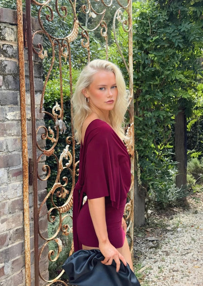 Novich Valentine Mini Dress- Red
