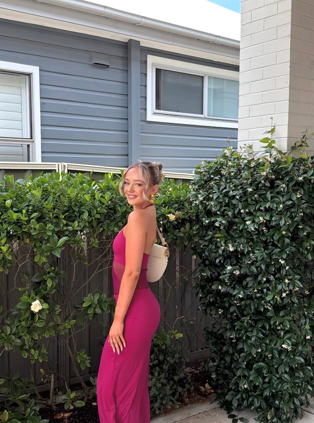 Sasha Therese Sariya Maxi Dress - Ruby
