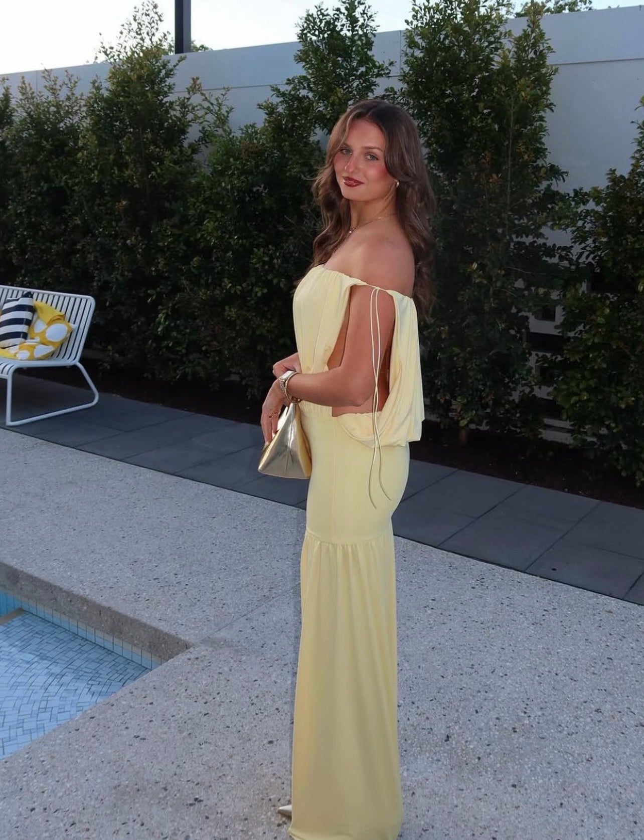 Deconduarte Solana Maxi Dress - Baby Yellow