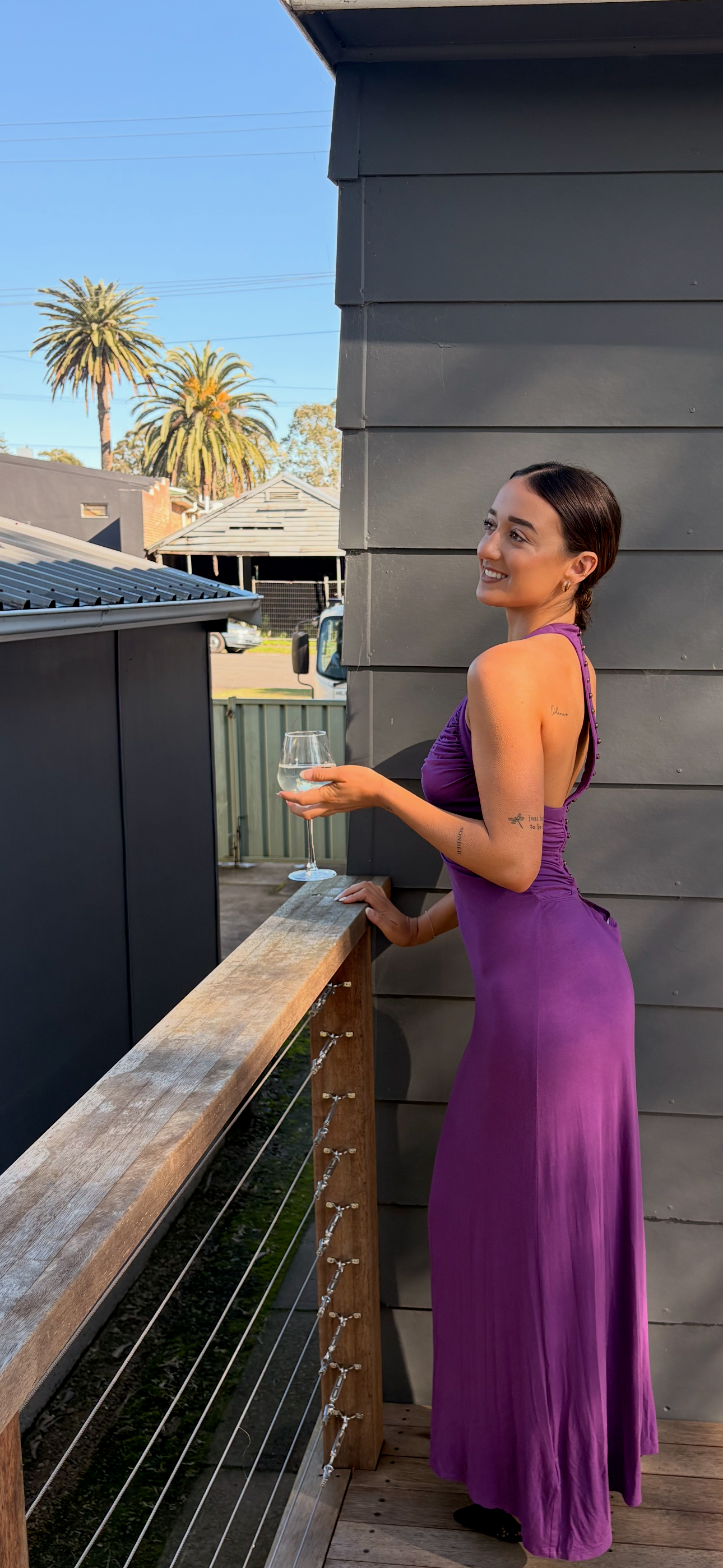 Sola Musa Angelina Maxi Dress- Uva