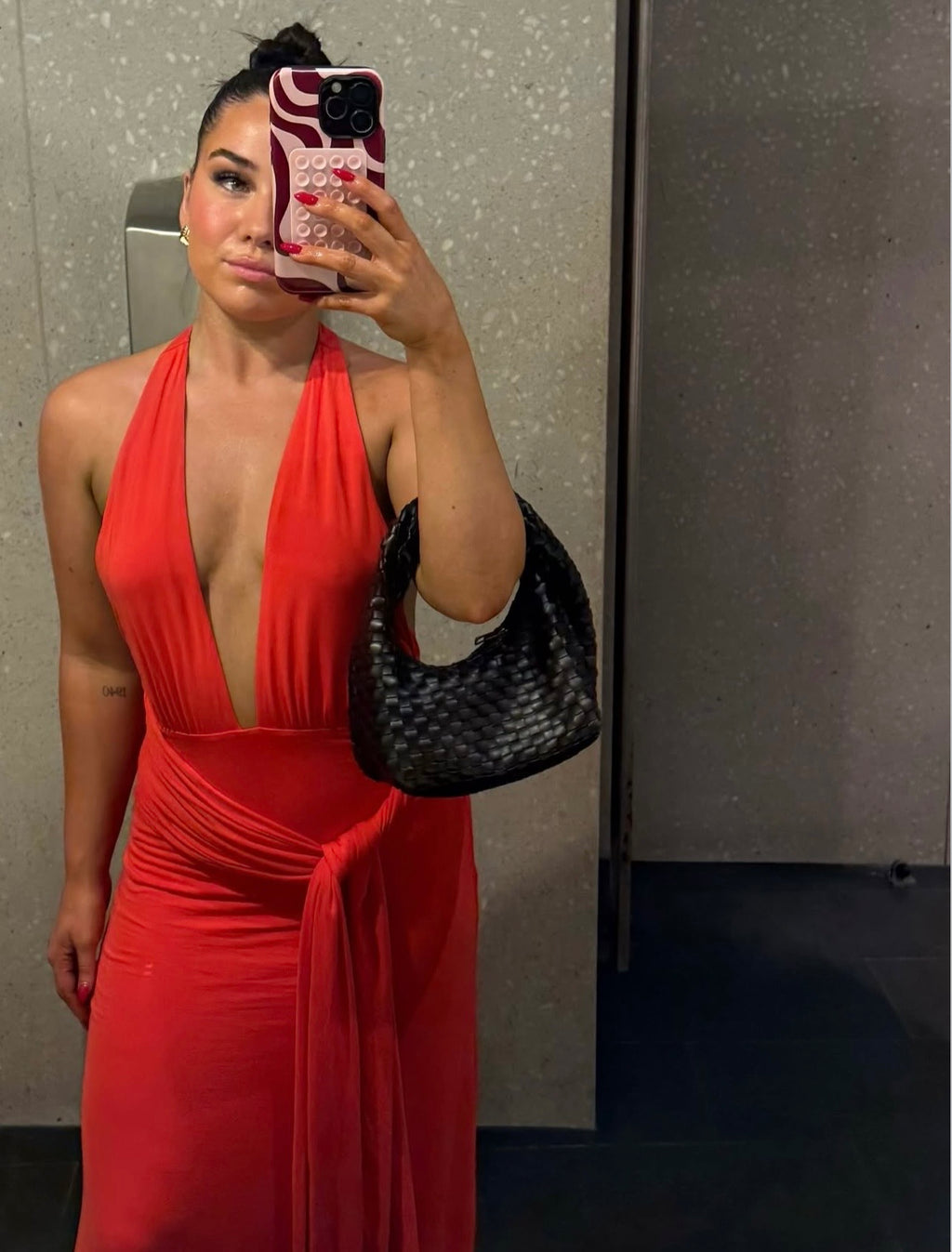KOOKAI Jasmine Maxi Dress- Grenadine